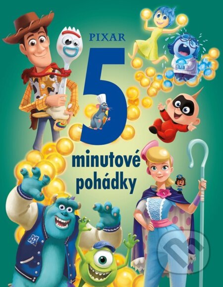 Pixar - 5 minutové pohádky - kolektív autorov, Alicanto, 2024