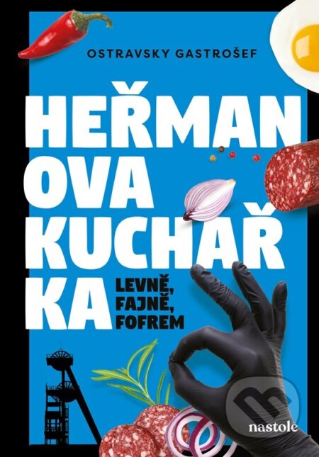 Heřmanova kuchařka - Levně, fajně, fofrem - Heřman Gazda, nastole, 2024