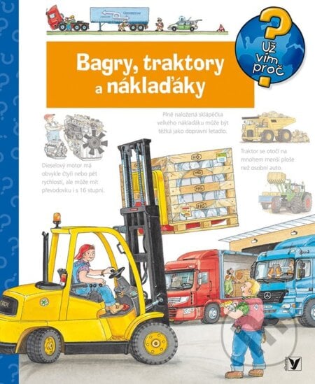 Bagry, traktory a náklaďáky - Andrea Erne, Albatros CZ, 2024