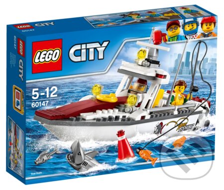 LEGO City 60147 Rybárska loďka, LEGO, 2017