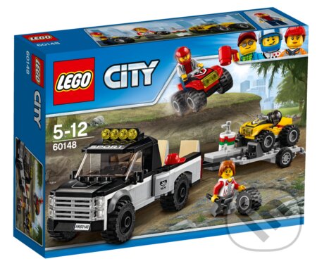LEGO City 60148 Pretekársky tím štvorkoliek, LEGO, 2017