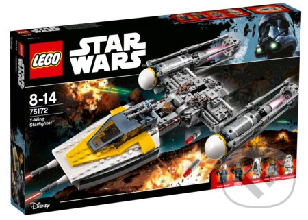 LEGO Star Wars  75172 Stíhačka Y-Wing, LEGO, 2017