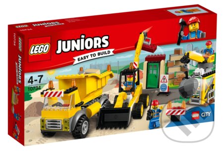 LEGO Juniors 10734 Demolačné práce na stavenisku, LEGO, 2017