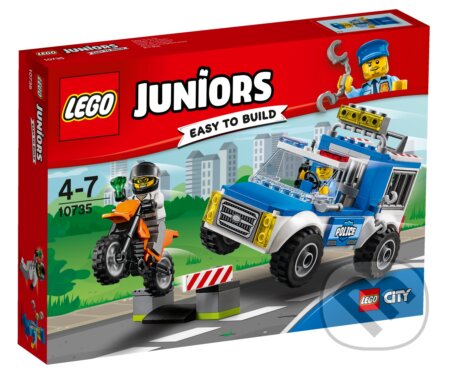 LEGO Juniors 10735 Naháňačka s policajnou dodávkou, LEGO, 2017