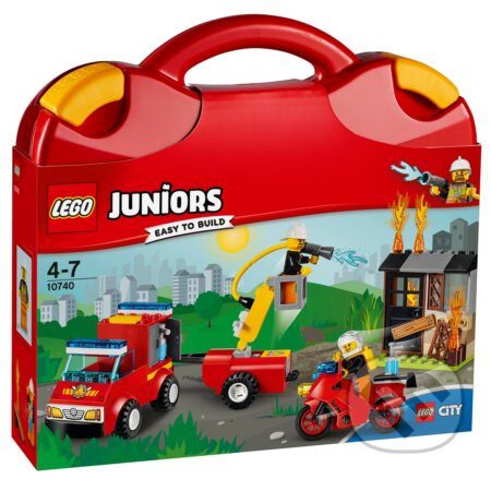 LEGO Juniors 10740 Kufrík hasičskej hliadky, LEGO, 2017