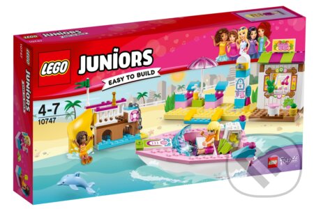 LEGO Juniors 10747 Andrea a Stephanie na dovolenke na pláži, LEGO, 2017