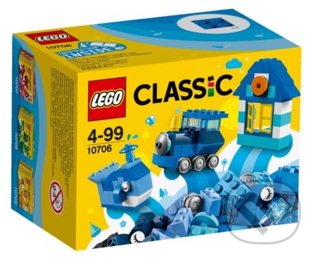 LEGO Classic 10706 Modrý kreatívny box, LEGO, 2017