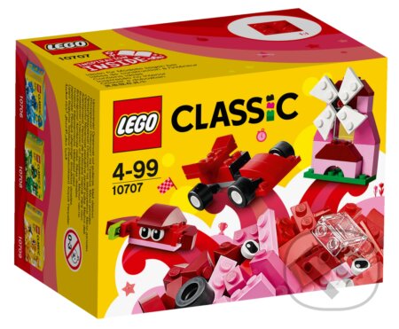 LEGO Classic 10707 Červený kreatívny box, LEGO, 2017