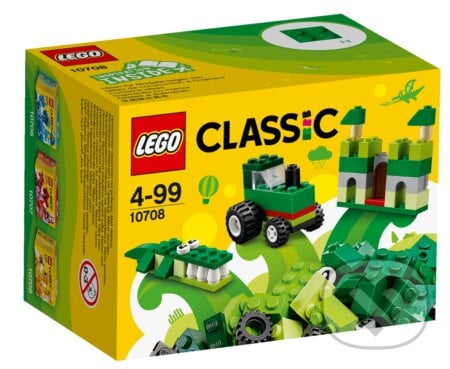 LEGO Classic 10708 Zelený kreatívny box, LEGO, 2017