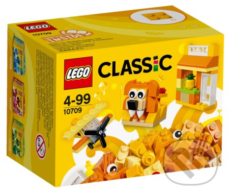 LEGO Classic 10709 Oranžový kreatívny box, LEGO, 2017