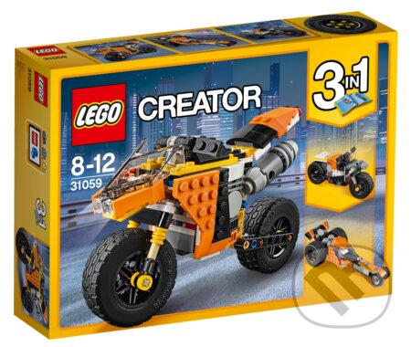 LEGO Creator 31059 Cestná motorka, LEGO, 2017