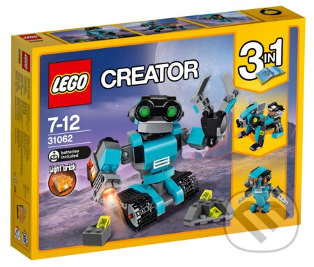 LEGO Creator 31062 Prieskumný robot, LEGO, 2017