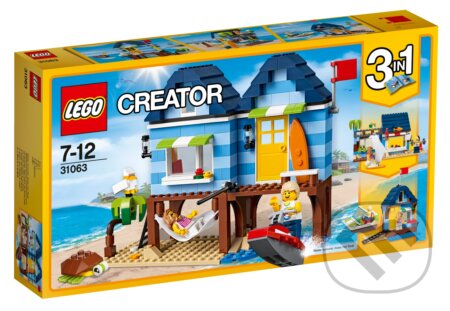 LEGO Creator 31063 Dovolenka na pláži, LEGO, 2017