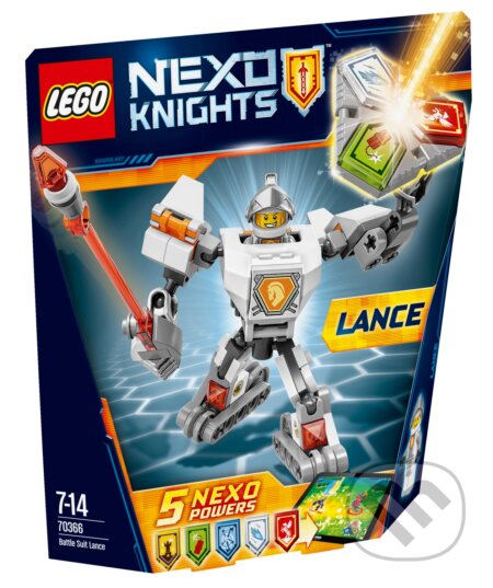 LEGO Nexo Knights 70366 Lance v bojovom obleku, LEGO, 2017