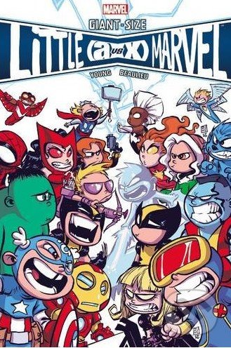 Giant-Size Little Marvel: AVX - Skottie Young - kniha z kategorie Komiksy