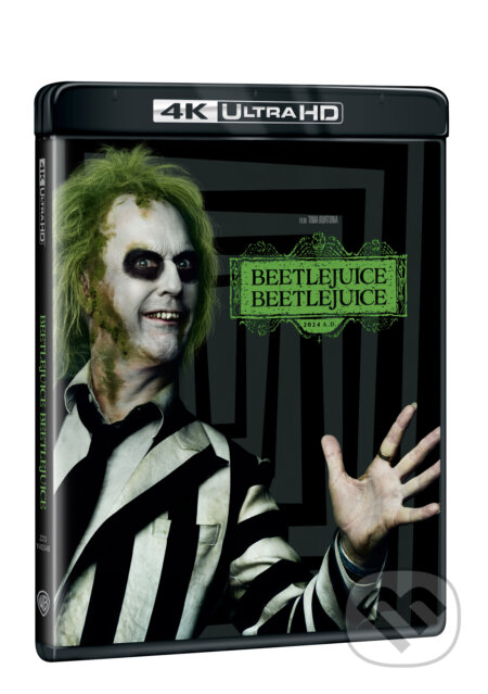 Beetlejuice Beetlejuice Ultra HD Blu-ray - Tim Burton, Magicbox, 2024