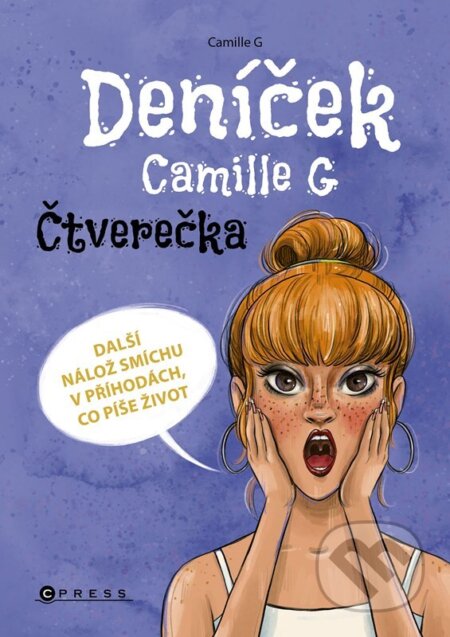 Deníček Camille G: Čtverečka - Camille G, Pavla Navrátilová Filip (ilustrátor), CPRESS, 2024