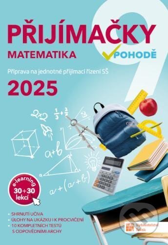 Přijímačky 9 Matematika + E-learning 2025 - kniha z kategorie 2. stupeň