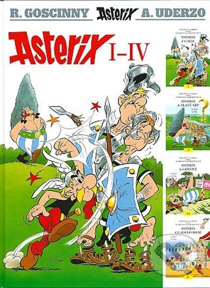 Asterix I-IV - René Goscinny, Albert Uderzo, Alicanto, 2024