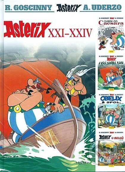 Asterix XXI-XXIV - René Goscinny, Albert Uderzo, Alicanto, 2024