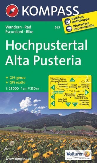 Hochpustertal - Alta Pusteria 635 NKOM 1:25T, Marco Polo, 2014