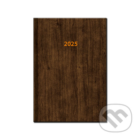 Denný diár WOOD 2025 - EXTRA, Spektrum grafik, 2024