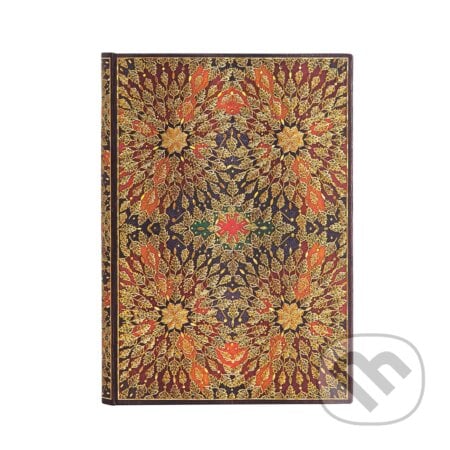 Paperblanks - zápisník Fire Flowers (midi, čistý)