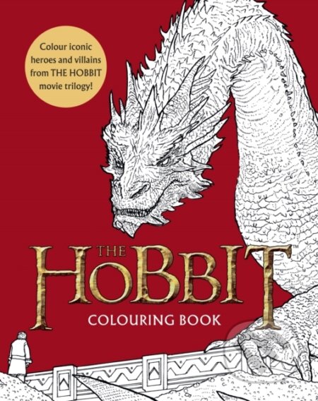 The Hobbit Movie Trilogy Colouring Book - Warner Brothers, J.R.R. Tolkien, Nicolette Caven (ilustrátor), HarperCollins Publishers, 2024