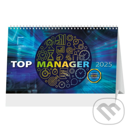 Stolový kalendár Top manager 2025 (stĺpcový)