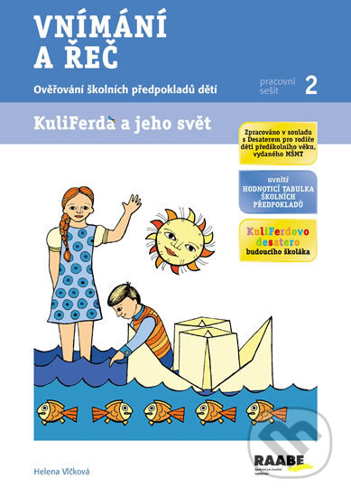 Vnímání a řeč - Pracovní sešit 2 - Helena Vlčková, Raabe CZ, 2014