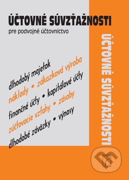 Účtovné súvzťažnosti pre podvojné účtovníctvo - Jana Bielená, Ivana Hudecová, Poradca s.r.o., 2017