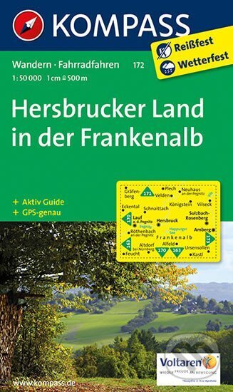 Hersbrucker Land in der Frankenalb 172 NKOM 1:50 (Marco Polo). Marco Polo, 2015