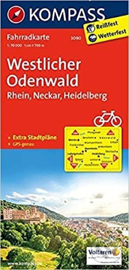 Westlicher Odenwald - Rhein 3090 NKOM (Marco Polo)