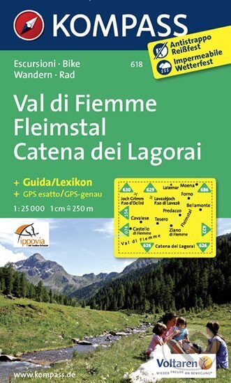Fleimstal-Catena dei Lagorai 618 NKOM (Marco Polo)