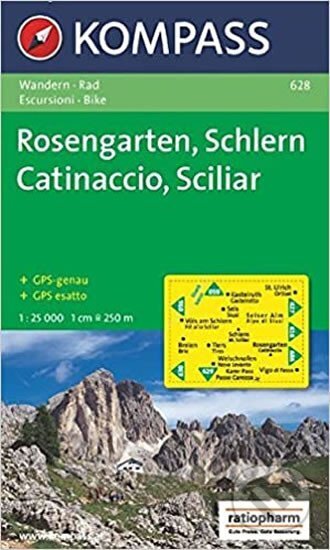 Rosengarten-Schlern/Catinaccio 628 NKO (Marco Polo)