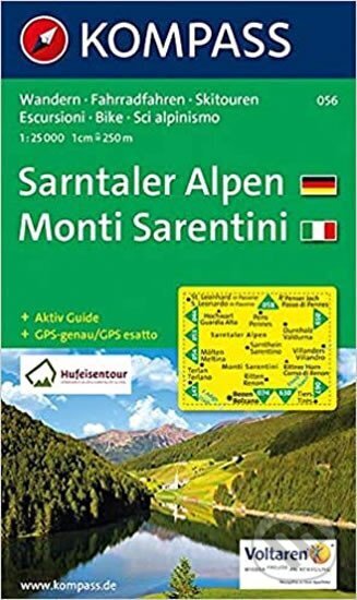 Sarntaler Alpen/Monti Sarentini 056 N (Marco Polo)