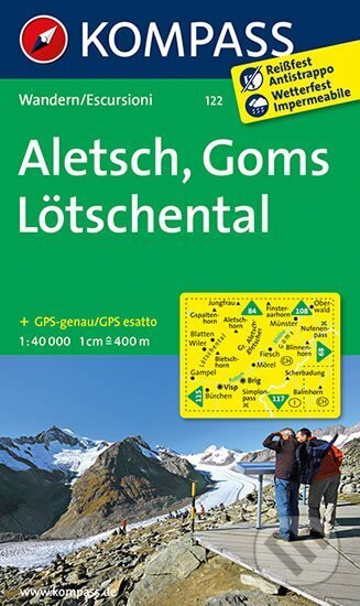 Aletsch - Goms - Lötschental 122 NKOM (Marco Polo)