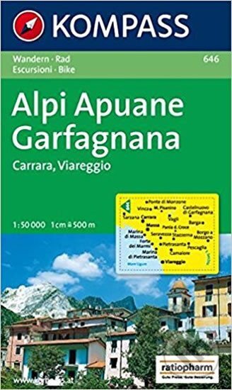 Alpi Apuane,Garfagnana 646 / 1:50T KOM, Marco Polo, 2013