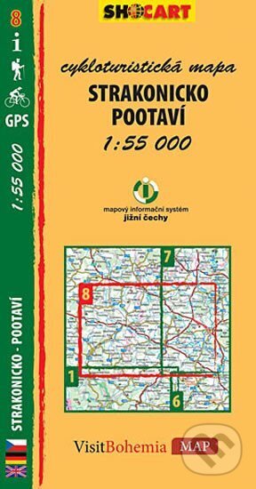 Strakonicko - cykloturistická mapa č. 8 /1:55 000, MCU, 2010