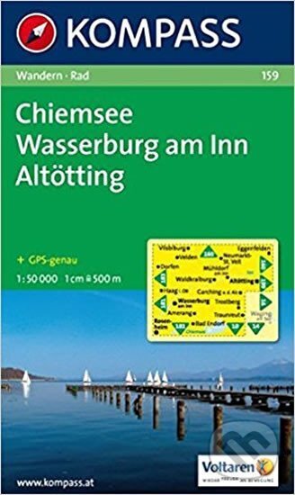 Chiemsee,Wasserburg am Inn,Altötting 159 / 1:50T NKOM, Marco Polo, 2013