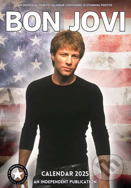 Nástenný kalendár 2025: Bon Jovi (). , 2024