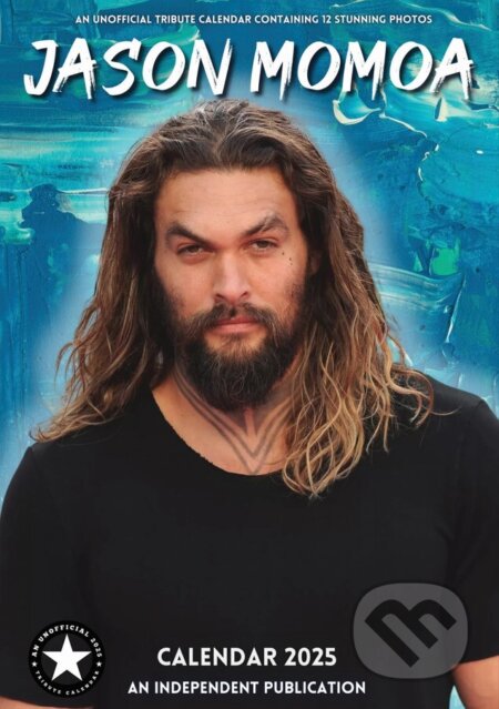 Nástenný kalendár 2025: Jason Momoa - Aquaman