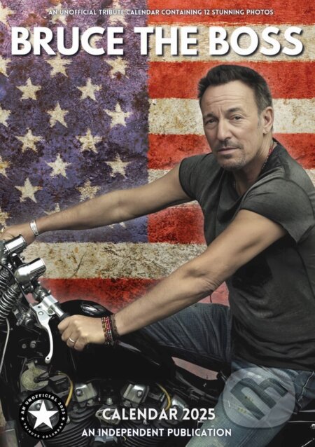 Nástenný kalendár 2025: Bruce Springsteen (). , 2024