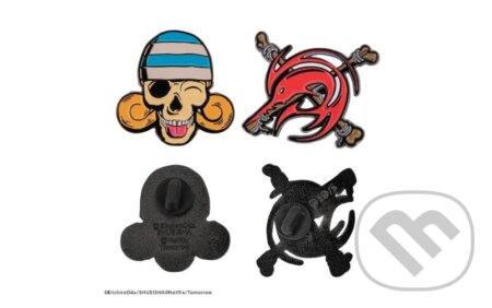 One Piece Set odznakov 2 ks - Nami & Arlong (Cinereplicas)