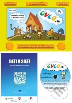 OVCE.sk (01) + Deti v sieti + DVD - Miro Drobný , Európsky inštitút, 2013