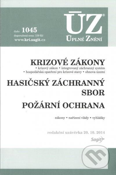 UZZ č.1045 Krizové zákony - Kolektív autorov, Sagit, 2014