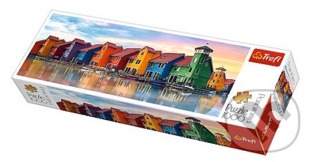 Panorama Puzzle Groningen - puzzle z kategorie Města a stavby