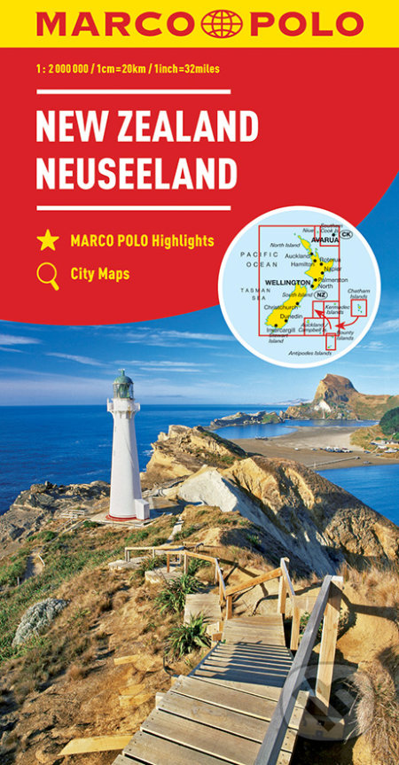 New Zealand / Neuseeland /Nouvelle Zélande (1:2 000 000)