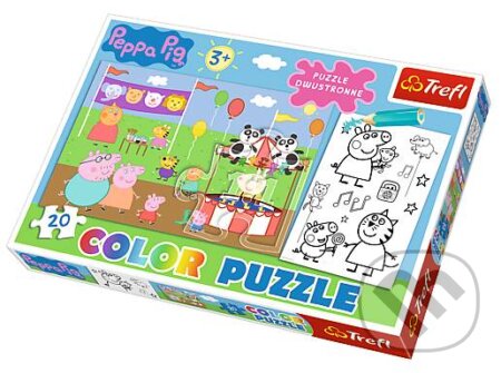 Color Puzzle Peppa Pig, Trefl, 2017