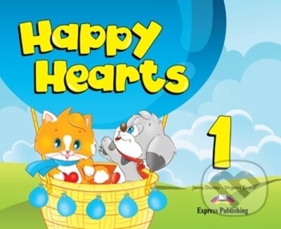 Happy Hearts 1 - Pupil´s Book (+ Stickers, Press Outs, Extra Optional Units and multi-ROM PAL) - Jenny Dooley, Virginia Evans, Express Publishing, 2012